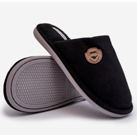 Pantuflas Makis clásicas negras para hombre negro 5