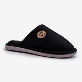 Pantuflas Makis clásicas negras para hombre negro 3