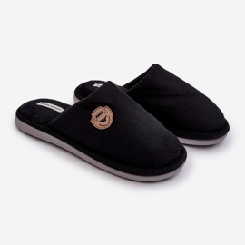 Pantuflas Makis clásicas negras para hombre negro 4