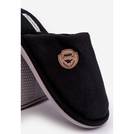 Pantuflas Makis clásicas negras para hombre negro 2