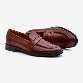 Mocasines Hombre Piel Zazoo 1570/1 Marrón 2