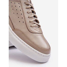 Deportivas Hombre Piel Zazoo 1544 Beige 4