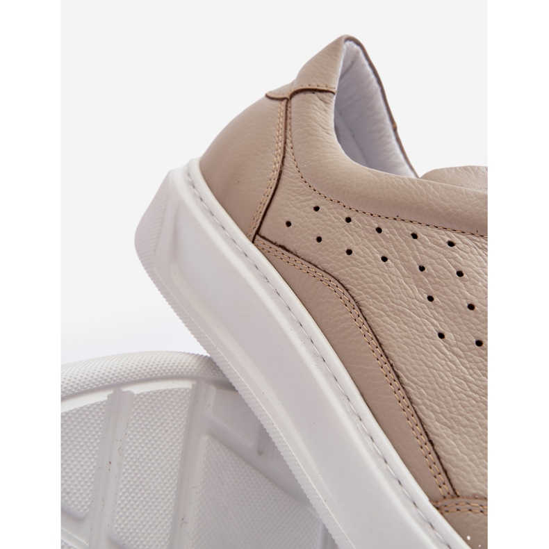 Deportivas Hombre Piel Zazoo 1544 Beige 2