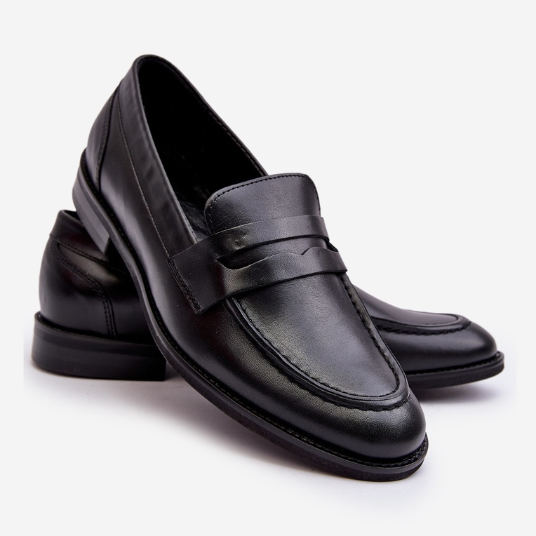 Mocasines Hombre Piel Zazoo 1570/1 Negro 1