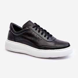Deportivas Hombre Piel Zazoo 1544 Negro 3
