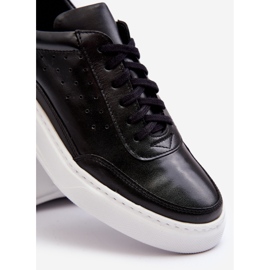 Deportivas Hombre Piel Zazoo 1544 Negro 4