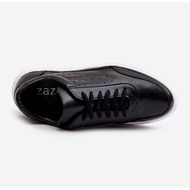 Deportivas Hombre Piel Zazoo 1544 Negro 1
