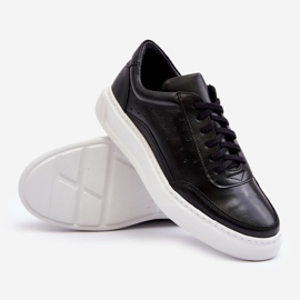 Deportivas Hombre Piel Zazoo 1544 Negro 2