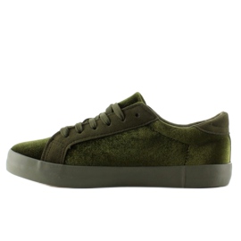 Deportivas Terciopelo BL70P Verde Oscuro 1 Deportivas Terciopelo BL70P Verde Oscuro 1