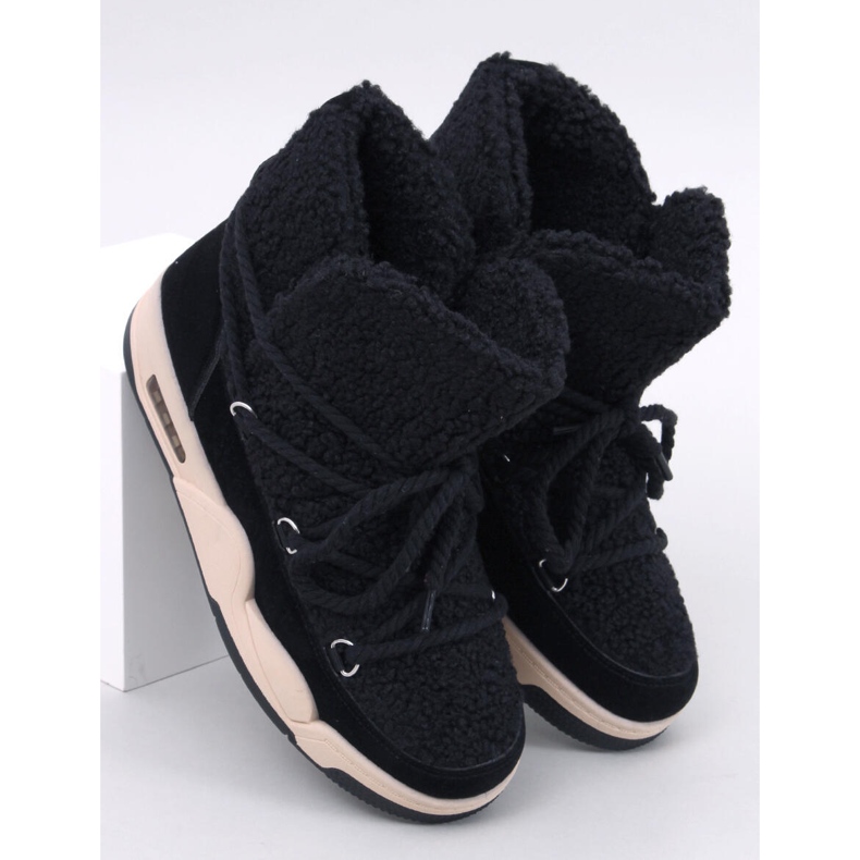 Botas de nieve con aislamiento Remal Black negro 1 Botas de nieve con aislamiento Remal Black negro 1