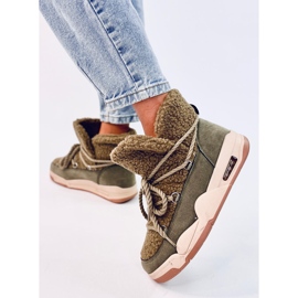 Botas de nieve con aislamiento Remal Green verde 5