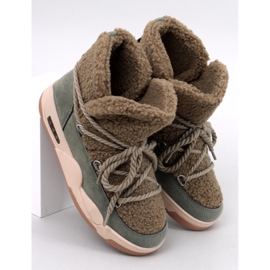 Botas de nieve con aislamiento Remal Green verde 1 Botas de nieve con aislamiento Remal Green verde 1