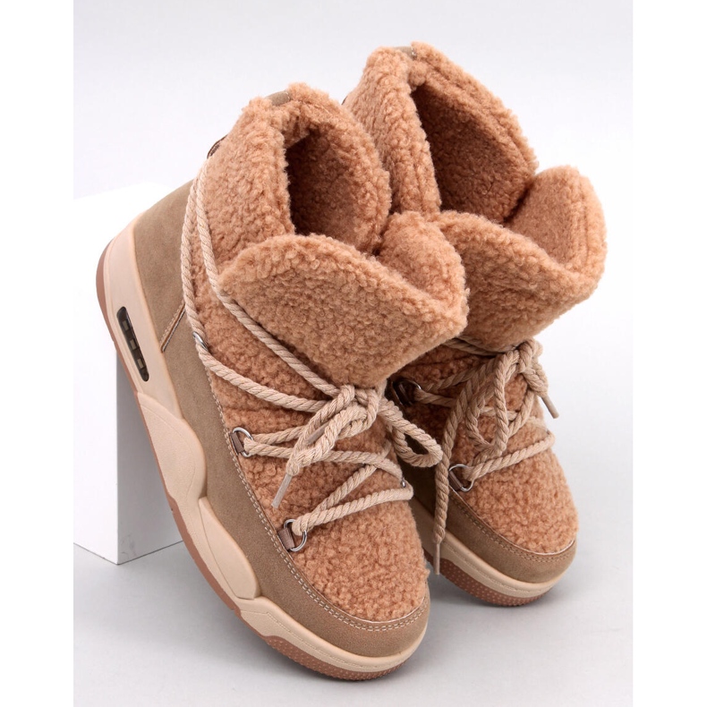 Botas de nieve con aislamiento Remal Khaki beige 1 Botas de nieve con aislamiento Remal Khaki beige 1