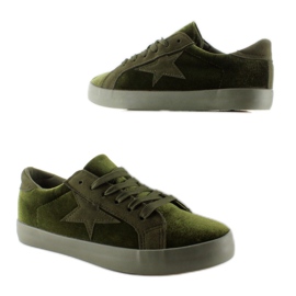 Deportivas Terciopelo BL70P Verde Oscuro 6