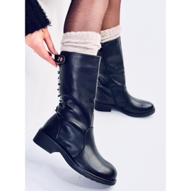 Jacks Botas militares negras negro 3