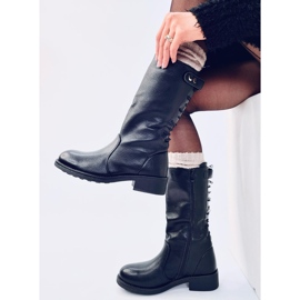 Jacks Botas militares negras negro 2