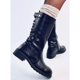 Jacks Botas militares negras negro 5