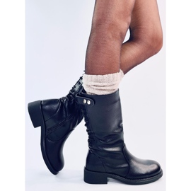 Jacks Botas militares negras negro 4
