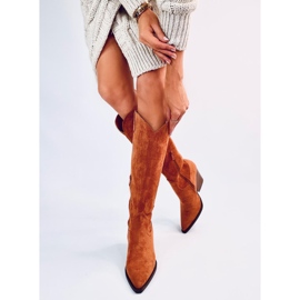 Botas cowboy Russe Camel marrón 3