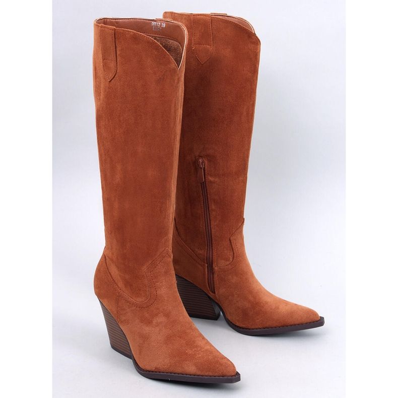 Botas cowboy Russe Camel marrón 1 Botas cowboy Russe Camel marrón 1