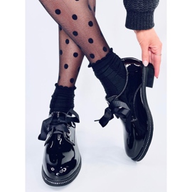 Mocasines Davia Charol Negro 2