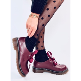 Zapatos Mujer Sherone Vino Rojo 4