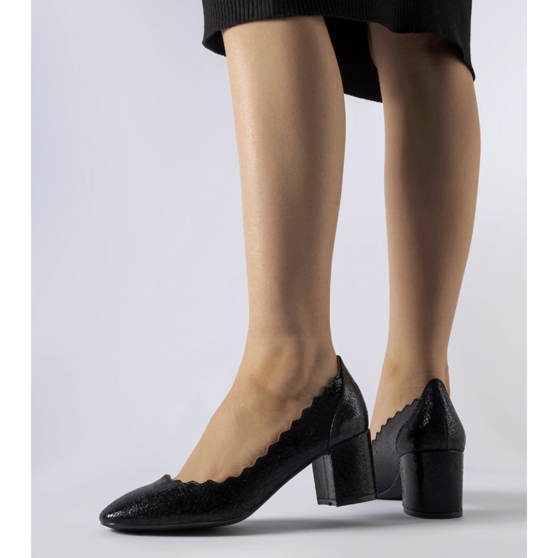 Zapatos de tacón Remanzacco negros 1