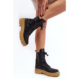 Botas Obrera Mujer, Ecopiel, Negro Irande 2 Botas Obrera Mujer, Ecopiel, Negro Irande 2