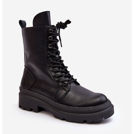 Botas Obrera Mujer, Ecopiel, Negro Irande 3