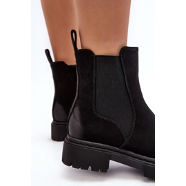 Botas Chelsea aislantes para mujer con cremallera, negro Vesta 2