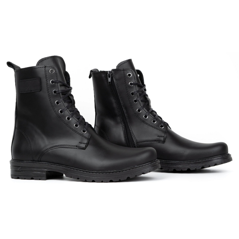 Polbut Botas Chelsea de hombre militar polaco 2118ŚW cuero negro 3
