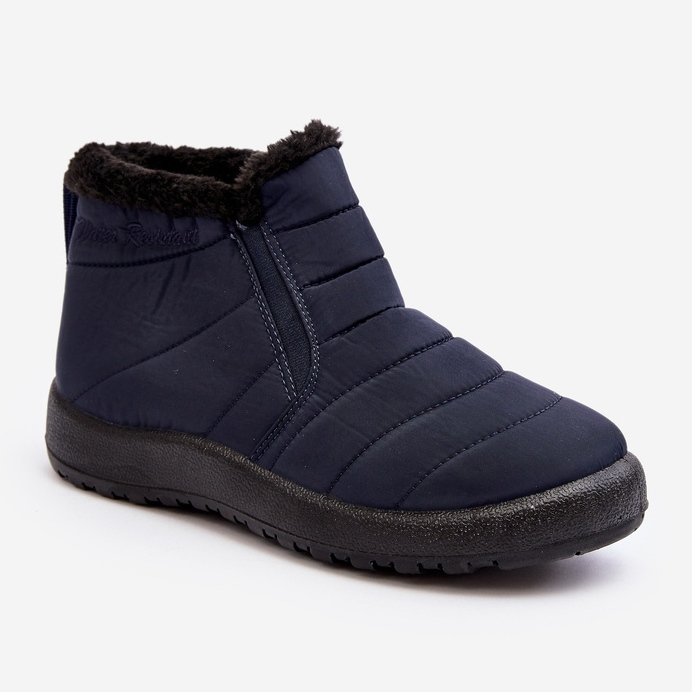 Botas de nieve Enmore Insulated Low mujer azul marino 1