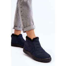 Botas de nieve Enmore Insulated Low mujer azul marino 5