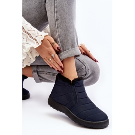 Botas de nieve Enmore Insulated Low mujer azul marino 8