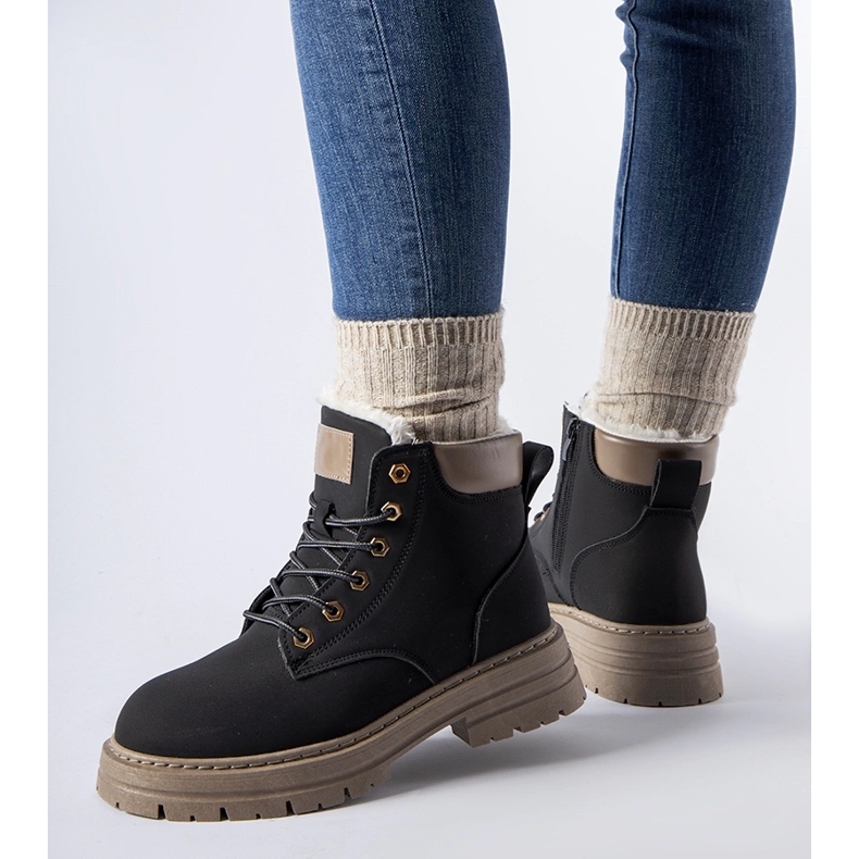 Botas Mcwhorter con aislamiento negro 1 Botas Mcwhorter con aislamiento negro 1