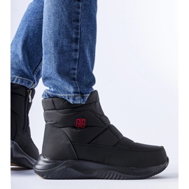 Botas de nieve cortas con aislamiento Black Chesnut negro 1 Botas de nieve cortas con aislamiento Black Chesnut negro 1