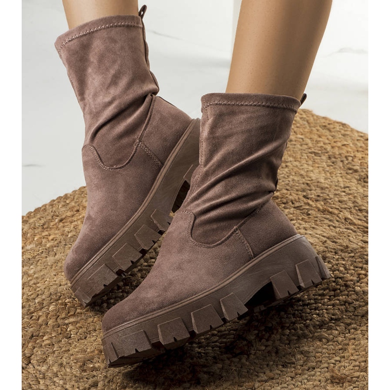 Botas mujer Makayla marrón 1