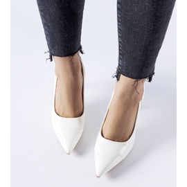 Stilettos Inferiore charol blanco 2