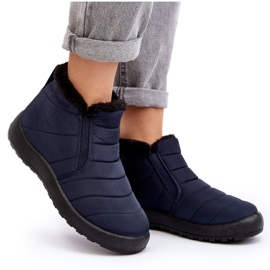 News Botas de nieve azul marino de mujeres 3