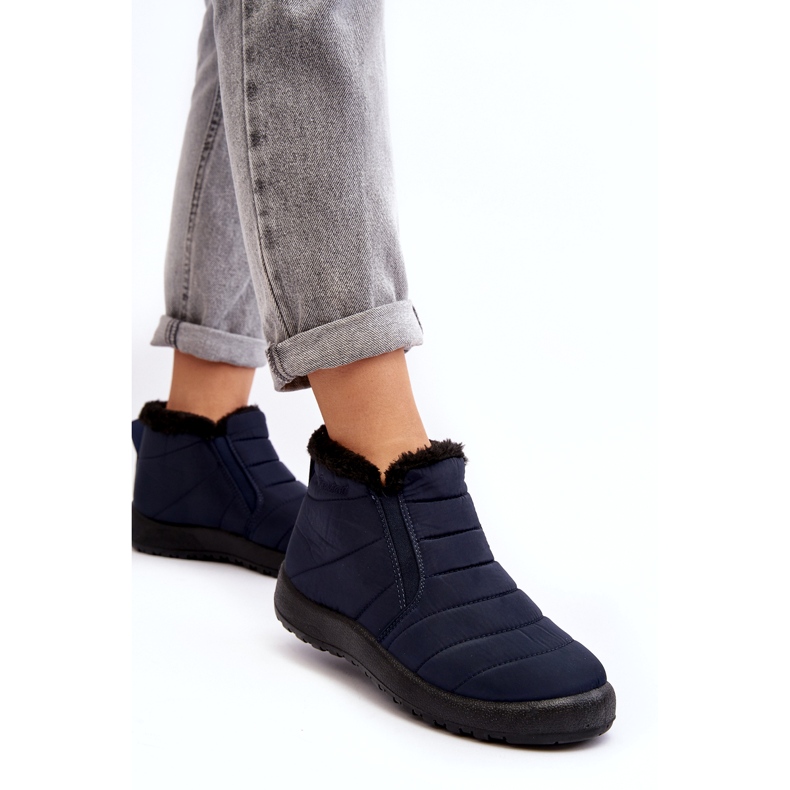 News Botas de nieve azul marino de mujeres 1