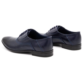 Olivier Zapatos formales hombre 291 azul marino 4