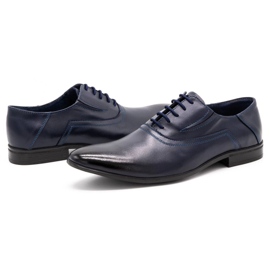 Olivier Zapatos formales hombre 291 azul marino 3