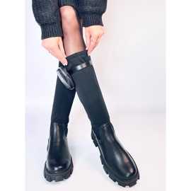 Botas negras con bolsa Aytes negro 4
