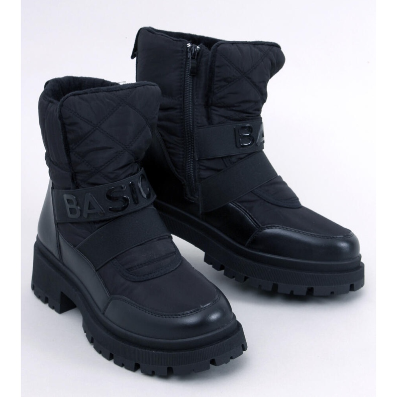 Botas de nieve de mujer Little Black negro 1