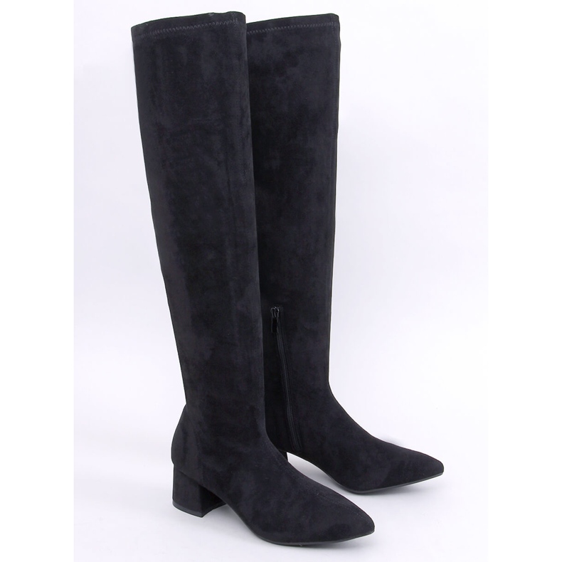 Mosqueteros de tacón bajo Diondre Black negro 1