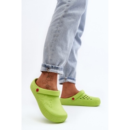 Chanclas Ligeras Mujer Crocs Big Star II275006 Verde 3