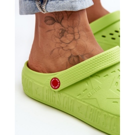 Chanclas Ligeras Mujer Crocs Big Star II275006 Verde 4