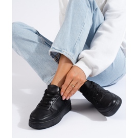 Deportivas mujer Shelovet negras negro 1