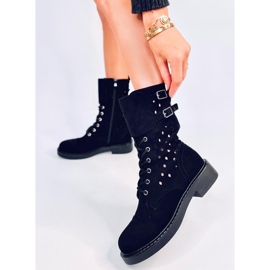 Bradys Botines calados negros 3