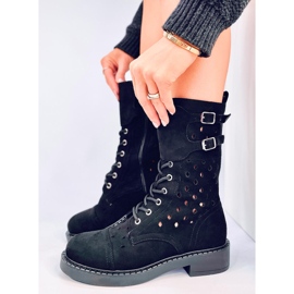 Bradys Botines calados negros 5